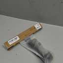 dancemoon JustHang Shower Squeegee for Glass Doors, All-One-Piece Silicone with Built-in Hook Design for Easy Hanging, Household Window Mirror Squeegee for Bathroom, Glass, Kitchen, Tile Wall, Car (Classic Black)