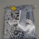 KOUFALL Navy Blue Printed Blackout Curtains 84 Inch Length 2 Panels Set for Bedroom Living Room,Coastal Chinoiserie Toile Floral Patterned Light Blocking Thermal Curtains for Winter Insulated