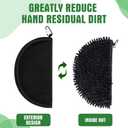 sewrung Disc Golf Cleaning Tool Disc Golf Accessories (Black)