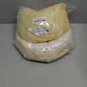 EHEYCIGA Cat Tunnel Bed for Indoor Cats, Cute Cat Donut Toy Tunnel for Small Large Cats with Washable Circle Cushion, Peekaboo Pet Cave Play Tunnel for Kitten, Puppy, Rabbit (Beige)