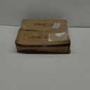 TOPIA HANGER Set of 6 Luxury Mahogany Wooden Coat Hangers, Premium Wood Suit Hangers, Glossy Finish with Extra-Wide Shoulder, Thicker Chrome Hooks & Anti-Slip Bar CT02M