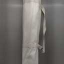 AMMSUN Beach Cabana with Fringe, 6'6' Boho Beach Canopy with Tassels, Easy Set up & Premium Wood Pole, Cabana Tent with Sand Pockets, Instant Sun Shade for Sand, Garden, Patio, Elegant White