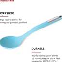 KitchenAid Silicone Basting Spoon, Aqua Sky