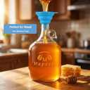Complete Home Brewing Kit for Mead Hard-Cider Wine Beer Starter Set
1 gal Glass Carboy Fermenter with Brew Bag, Hydrometer, Bung & Airlock,Siphon, Funnel, Temp Strip for Home Small Batch Making