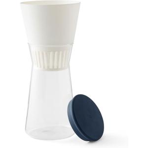 Chefn Nut Milk Maker with Glass Carafe  Make Homemade Almond, Oat, Hazelnut, Soy, Coconut Milk  Includes Mesh Filter, Spill-Proof Lid, Recipe Book  Easy to Use, Dishwasher Friendly