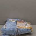 Zipper Fitted Sheet - Includes 1 Fitted Sheet Base & 2 Zip-On Sheets - Upto 16 in. Deep Pockets King Size Zipper Fitted Sheet - Easy to Change, Sateen Cotton 600 TC Fitted Sheet - Sky Blue