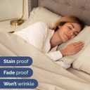 Extra Deep Queen Sheet Set - 6 Piece Breathable and Cooling Sheets - Hotel Luxury Bedding for Women, Men, Kids & Teens - Easy & Secure Fit - Soft, Wrinkle Free and Comfy - Extra Deep Pockets - Wheat
