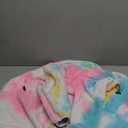 Dog Winter Coat for Large Medium Small Dogs, Warm Fleece High Collar Full Body Dog Jumpsuit Comfortable Onesie Apparel (Pink Blue, X-Large) (XL(Reference Weight 13-22 lbs))