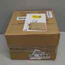 Amazon Basics Electric Stainless Steel Kettle for Tea and Coffee, BPA-Free, Fast Boiling, Auto Shut-Off, 1 Liter, 1500W, Black and Silver