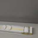 LazBlinds Tool-Free Cordless Pleated Shades with Suction Cups Light Filtering Top Down Bottom Up Pleated Blinds for Window Size 45" W x 64" H, Cream