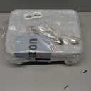 4 Pcs Stainless Steel Snack Containers with Lids, 4-Compartment Reusable Metal Bento Box Food Storage Containers, Durable Lunch Boxes for Office, Home and Travel