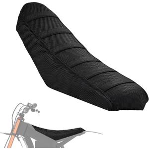 Electric Dirt Bike Seat Cover for Tutti Soleil 01,Black Stripe Non-Slip Motorcycle Cushion Cover for Tuttio Soleil 01-Black