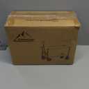 CUMNTQ Wagons Carts Foldable, 350lbs Weight Capacity Collapsible Wagon with All-Terrain Wheels, Grocery Cart on Wheels for Shopping Camping Garden Sports Beach Black (100L)