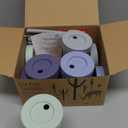 Elk and Friends 10oz Stainless Steel Kids + Toddler Drinking Cups | The Original Mason Jar with Sleeves + Lids | Silicone Straws | Smoothies | Storage Jar | Spill Resistant | Dishwasher Safe | 4 Pack (Sage/Misty Blue/Grey/Navy)