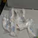 Amerdeco 10 Pack Brushed Gold Cabinet Pulls 3 Inch(76mm) Hole Centers, Handles for Kitchen Cabinet Hardware, Arch Cabinet Handles for Bathroom Dresser Drawer Handles ZH0016