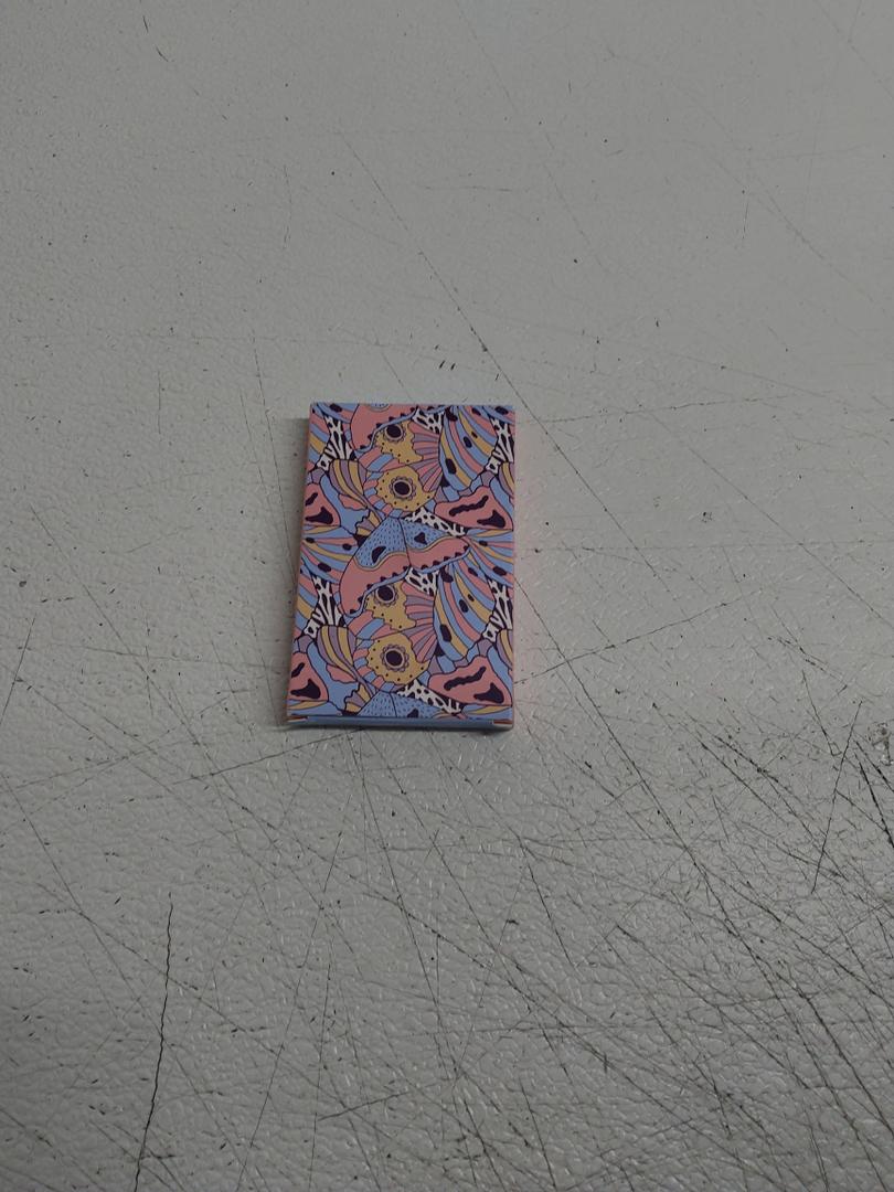 Shorogyt Compatible with Magsafe Wallet Magnetic Card Holder - Phone Wallets with Ring Stand Cute Fashion for iPhone 16/15/14/13/12 Series for Women Girls Pk Butterfly Design, Fit 3 Cards
