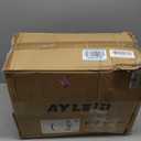 Ayleid Retractable Garden Hose Reel,1/2 in x 65 ft Wall Mounted Hose Reel, with 9- Function Sprayer Nozzle, Any Length Lock/Slow Return System/Wall Mounted/180Swivel Bracket (Gray)