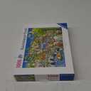 Ravensburger Mother Gooseville 1000Piece Jigsaw Puzzle | Premium Linen-Structured Paper | Enchanting Nursery Rhyme Scenes by Ingrid Slyder | Eco-Conscious Construction