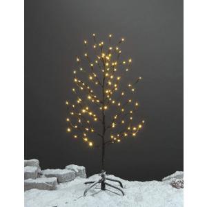 LIGHTSHARE 3FT 112LED Star Light Tree, for Home Festival Party Christmas, Indoor and Outdoor Use, Warm White (Brown)