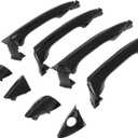 Exterior Door Handle Set for Hyundai Elantra 2011 2012 2013 2014 2015 2016 Black Front & Rear Left Driver & Right Passenger Outside Door Handles 826513X000/826523X000/826623X020