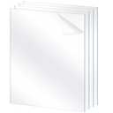 Lyeasw 11x14 Plexiglass Acrylic Sheets for Picture Frame Glass Replacement, Crafting Projects, DIY Display, Clear Styrene Sheets 11x14 Plastic Cover
