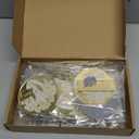 BreezeHug 12 Pcs Baptism Favors Our Lady of Guadalupe Virgen De Guadalupe Acrylic Recuerdo Para Bautizo Centerpieces for Table Guests First Communion Favors Catholic Religious Gift Christening