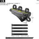 Rhinowalk Bike Frame Bag Waterproof Bike Triangle Bag 1.7L Bicycle Pouch Under Tube Bag Professional Cycling Accessories-M