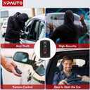Key Fob Fits for 2004-2009 Toyota Prius, Smart Keyless Entry Remote for Silver Logo only MOZB31EG, 2nd Gen Smart Proximity Remote Control Prius Key 2004 2005 2006 2007 2008 2009
