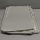 Simple Houseware 3 Shelf Hanging Closet Organizer with Front Stopper, Light Green