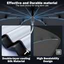 Car Windshield Sunshade Umbrella Sun Shade for car Windshield Blocks UV Rays & Heat, Keeps Interior Cool, Foldable Sun Visor Cover with Universal Fit for Front Windows(56" L x 31" W)