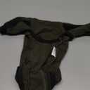 DENTRUN Cat Clothes with Anti-Shedding Fabric - Soft Recovery Suit & Breathable Lint-Resistant Cat Sweater for Wound Care & Hair Control, Kitten Onesie Pajamas, L, Army Green