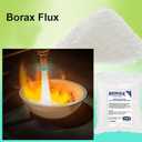 3 lb Borax Flux Glaze Crucibles Melting Gold Silver Melting Soldering, Casting Jewelry Porfessional USE