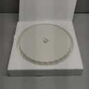 LOVECASA Porcelain Quiche Baking Dish,10 Inch Reusable Pie Pan Quiche Pan, Non-Stick Round Pie Dish, Tart Pan with Ruffled Edge, Pie Pan for Pies | Microwave, Dishwasher, and Oven Safe (White)