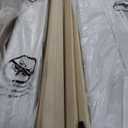 King Size Velvet Bed Frame and Vertical Chanel Tufted Headboard, Upholstered Platform Bed wtih Wingback, No Box Spring Needed, Strong Wooden Slats, White