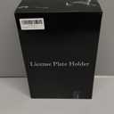 Front License Plate Holder for Tesla Model Y Juniper 2025-2026, No Block Camera Visibility, No Drill No Adhesives License Plate Frame Bracket Mounting Kit with Anti-Theft Feature Accessories