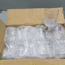 Plastic Wine Glasses Set of 24, 7.7 oz Reusable Plastic Goblets, Hard Plastic Stemware for Wedding, Party, Events, Elegant Shatterproof Drinking Glasses, Clear