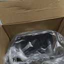 Roof Vent Cap - Hon&Guan Roof Vents 4 Inch Galvanized Steel Bathroom 4 Roof Exhaust Vent for Ventilation System-with Damper, Black