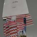 Peryiter 24 Pcs Vintage Small American Flags on Stick 4x6 Inch Mini American Hand Held Flags 4th of July Decor for Farmhouse 250th Anniversary Patriotic Memorial Day Independence Day Decor