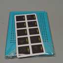 Magnetic Drawing Board for Kids & Toddlers with Beads and Magnet Stylus Pen - Magnetic Tablet Toy for Airplane & Car Ride Activities for Kids (Square Blue)