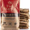 Tiki Fire Starter 10-Pack Easy-to-Use Wood Pellet Fire Starters for Smokeless Outdoor Fire Pits & Indoor Fireplaces, Quick Lighting for Smokeless Fires, Ideal for Camping, Backyard, and Fireplaces