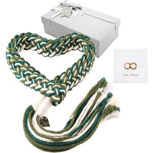 ReliThick Wedding Lasso Handfasting Cord for Wedding Ceremony Rustic Lasso Lazos Cord Traditional Catholic (Stylish Color)