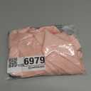 Zeagoo Womens Satin Blouse Short Sleeve Silk Tops Button Down Shirts Business Casual Outfits (XX-Large, Light Pink)