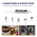 2 x SCOTTCHEN Diamond Polishing Paste,2,000 Grit 4-8 Microns Lapping Compound with 50% Concentration of Diamond Powders for Jewelry, Metal, Ring, Glass, Coin,etc.-5 Gram