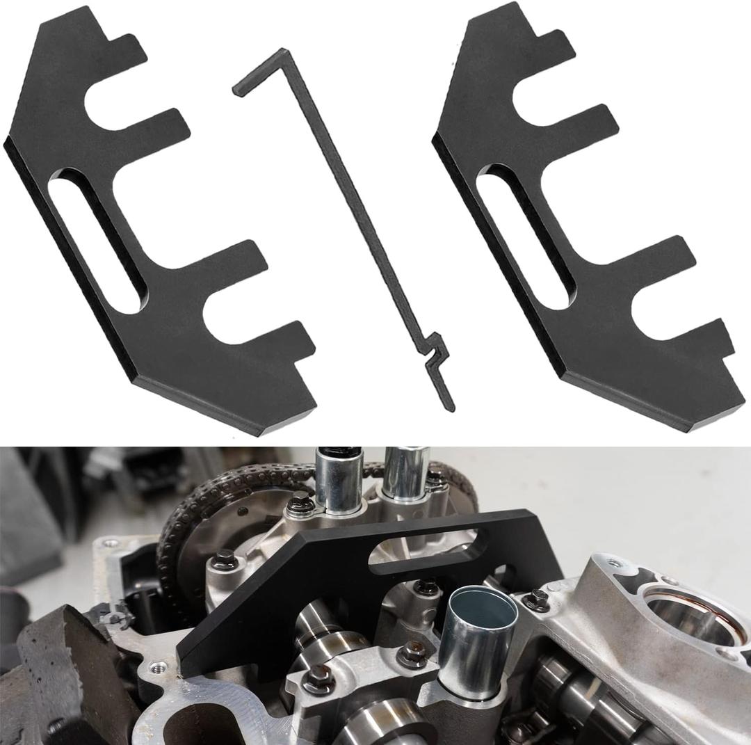 Camshaft Holding Tool Timing Alignment Holder Tool Compatible with Ford Lincoln Mercury 3.5L 3.7L 4V Engines Replace 303-1248 303-1530 OTC 6682 with Tension Tool