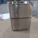 24-Inch 136 cans Outdoor Drawer Refrigerator, 4.7 cu. ft. Built-In Outdoor Drawer Beverage Cooler, 26F Outdoor Drawer Beverage Refrigerator, SUS304, Dual Mode Lockable, ETL Certified