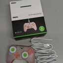 8BitDo Ultimate Mini Wired Controller for Xbox with RGB Lighting Fire Ring, Hall Effect Joysticks and Triggers, for Xbox Series X|S, Xbox One, Windows 10/11 - Officially Licensed (Translucent Pink)