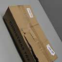 4ft Lighted Halloween Black Christmas Tree, Artificial Christmas Tree with Lights,Small Snowy Artificial Xmas Tree for Home, mini Table Tree not pre lite,Shops and Holiday Decoration