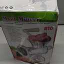 2-in-1 Meat Grinder-Manual Meat Grinder with Sausage Stuffer-Suitable for Filling Meat Sausages and Grinding Complementary Foods-for Home Restaurants Meat Grinder-LZ