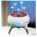 Essential Oil Diffuser 250ML,Jellyfish Diffuser Air Humidifiers Sound Pickup Ultrasonic Aromatherapy Diffuser Remote Control 7 Color Lights for Home Bedroom Office Hotel(White)