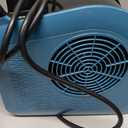 High Velocity Floor Drying Fan for Cooling, 355 CFM Air Mover Blower Fan for Job Site and Home, 3 Speeds Portable Industrial Fans for Garage, Shop, Patios, Attic, Blue